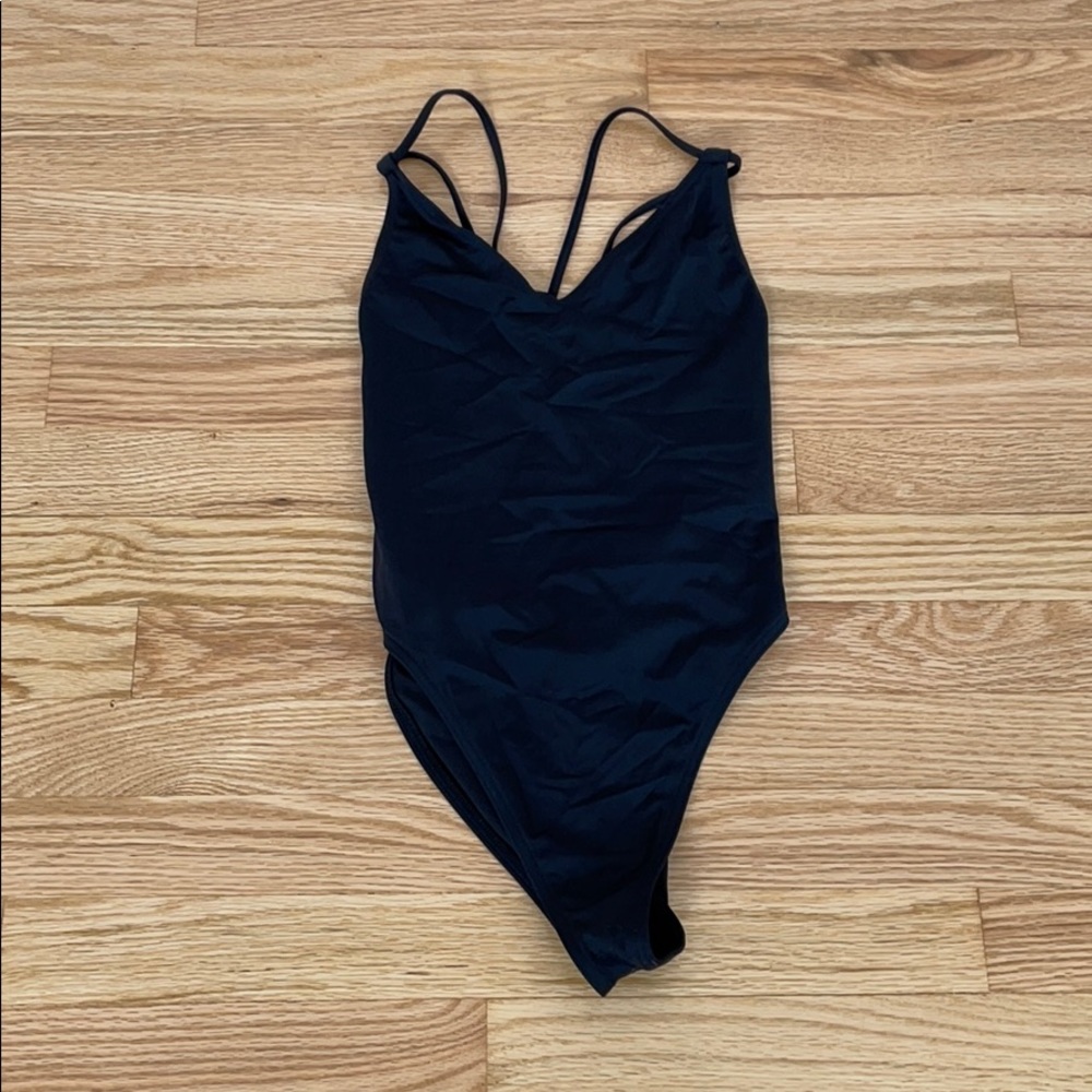 Asos black one piece